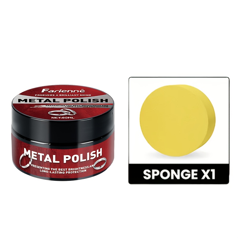 Crème de polissage de bijoux FARIENNE - Élimine l'oxydation et la ternissement, restaure l'éclat aux bagues et bracelets dorés et argentés, texture lisse, aucune alimentation nécessaire, crème de soin et de restauration des bijoux, polissage de bijoux, conception de tube élégante, tube durable