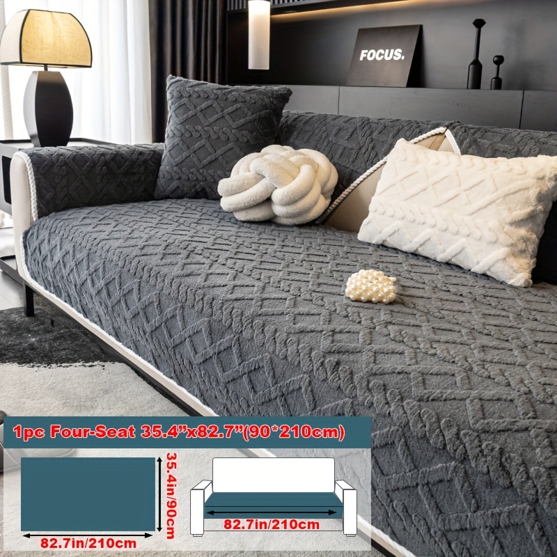 Image of A Sofa Cover In Bohemian For Season - Safe For Pets, Anti-slip, And Washable In A Machine, Sofas From Single To 4 Seats - In Colors
