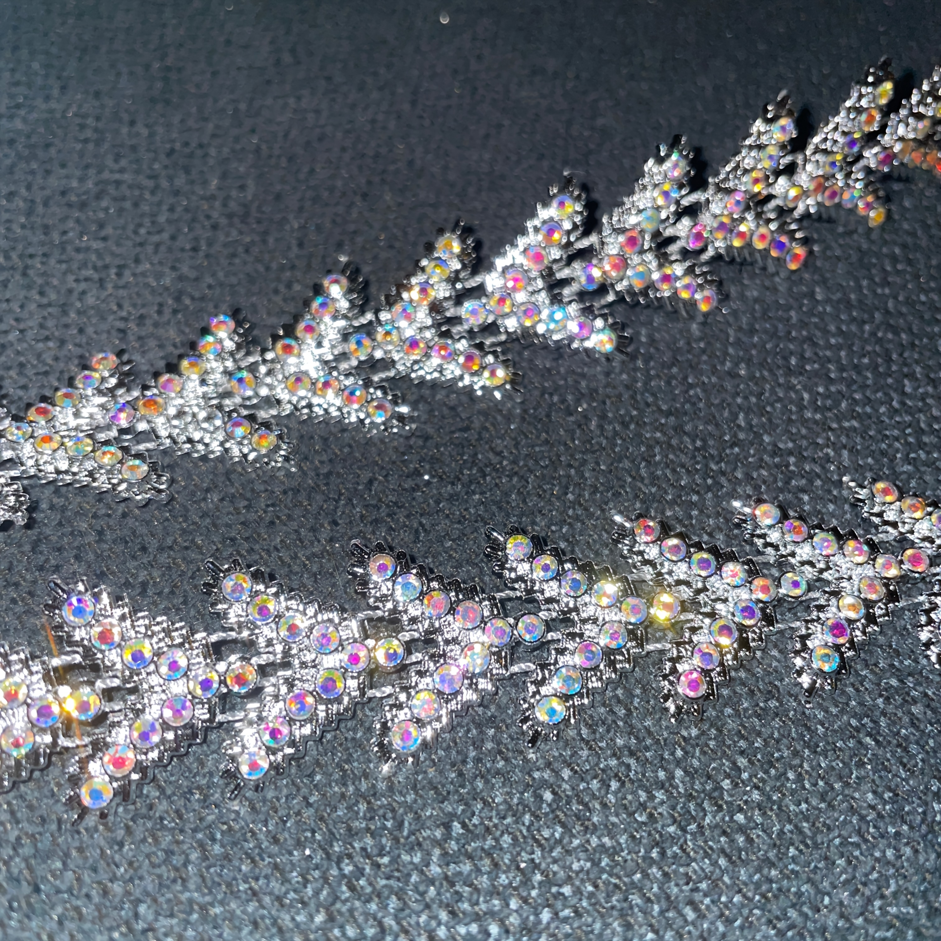 Rhinestone Sewing Decorative Strip for Embellishments