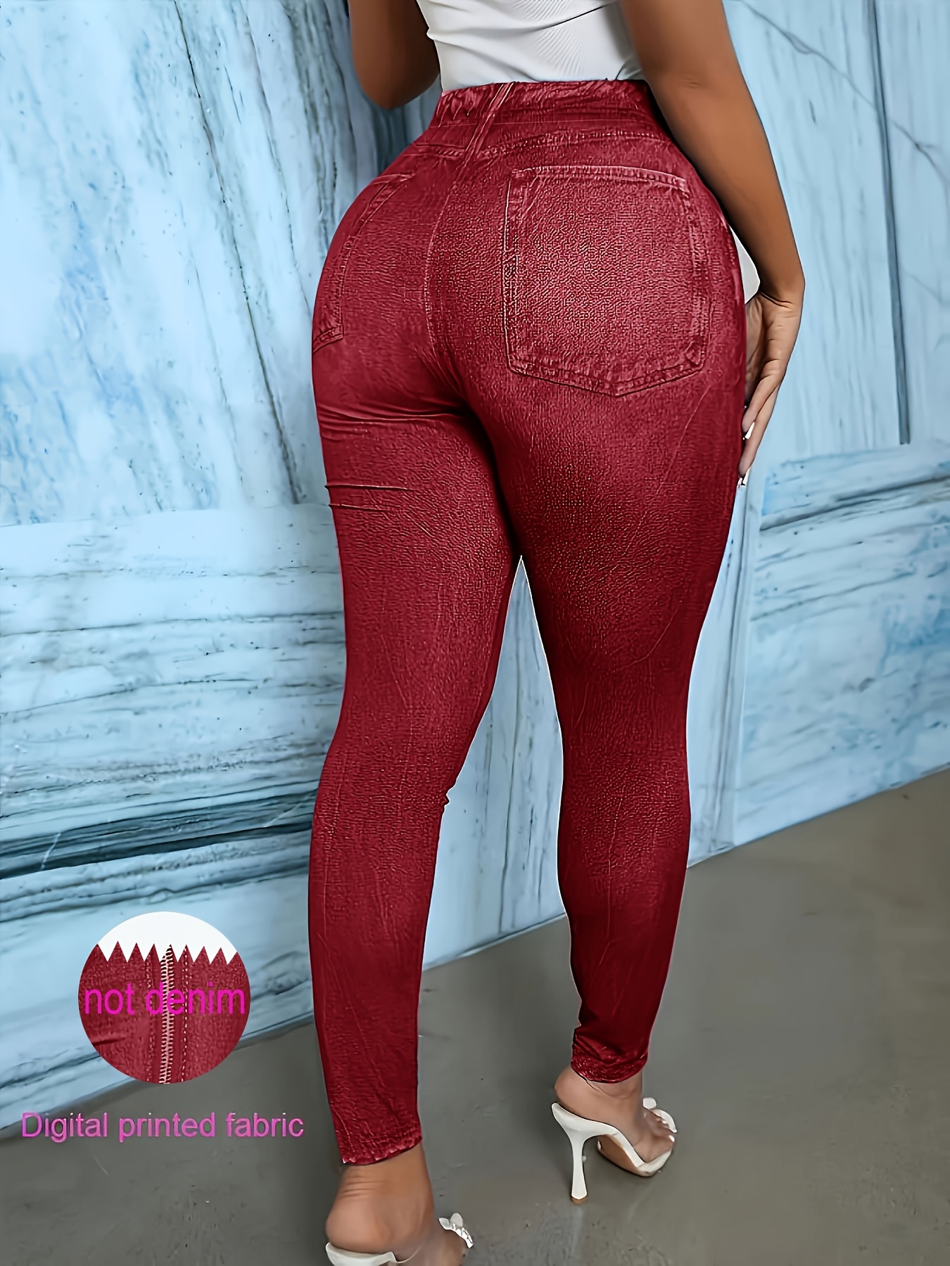 ladies' stylish leggings Temu Philippines
