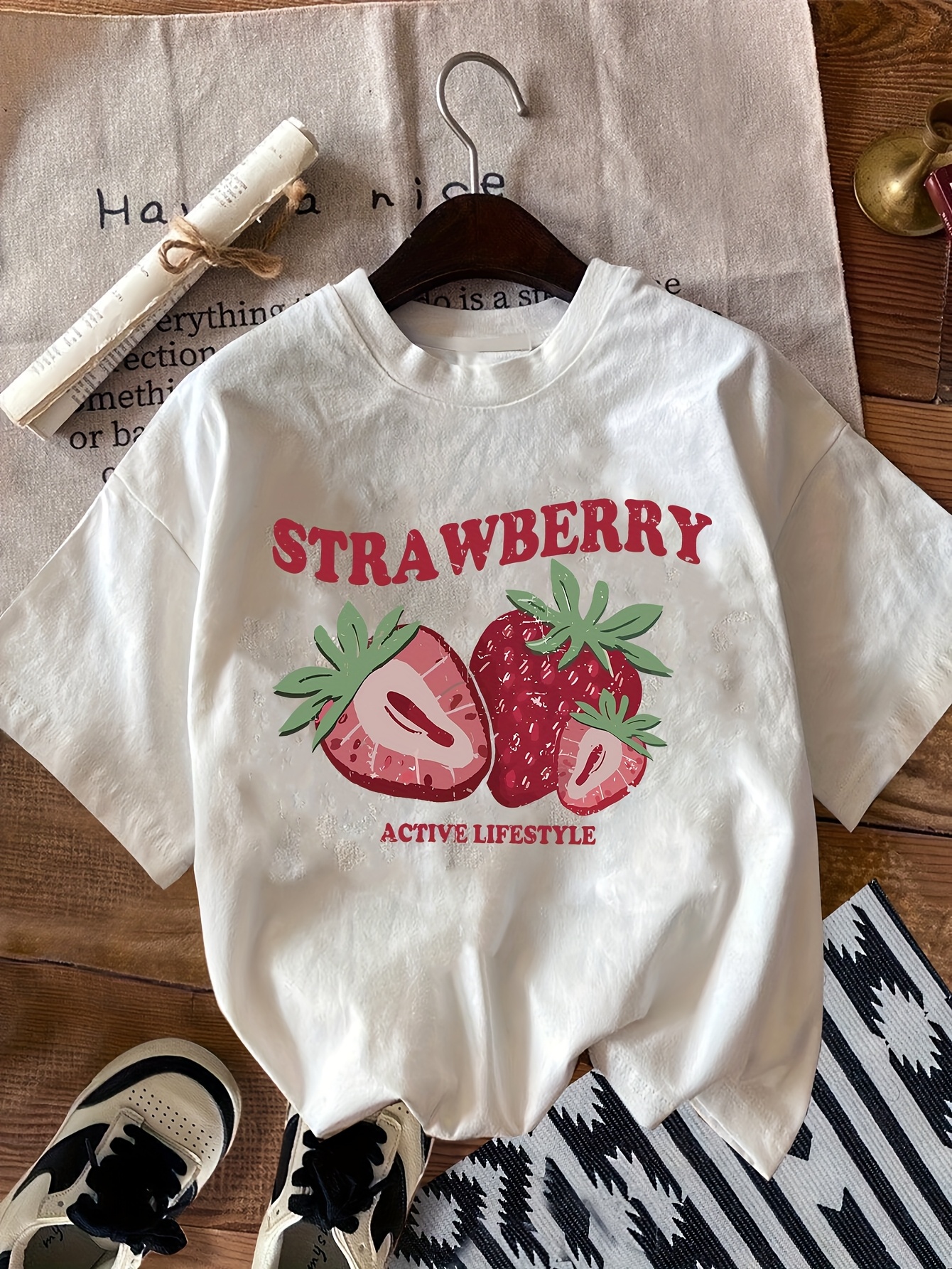 【Paragraph】22SS★ Strawberry T-shirt (No.68) Paragraph】22SS☆ Strawberry T-shirt (No.68) il_340x270