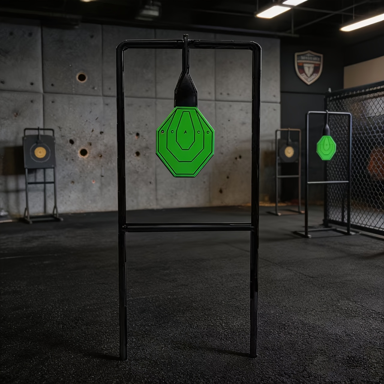 13.58-inch Responsive Rotating BB Gun Target