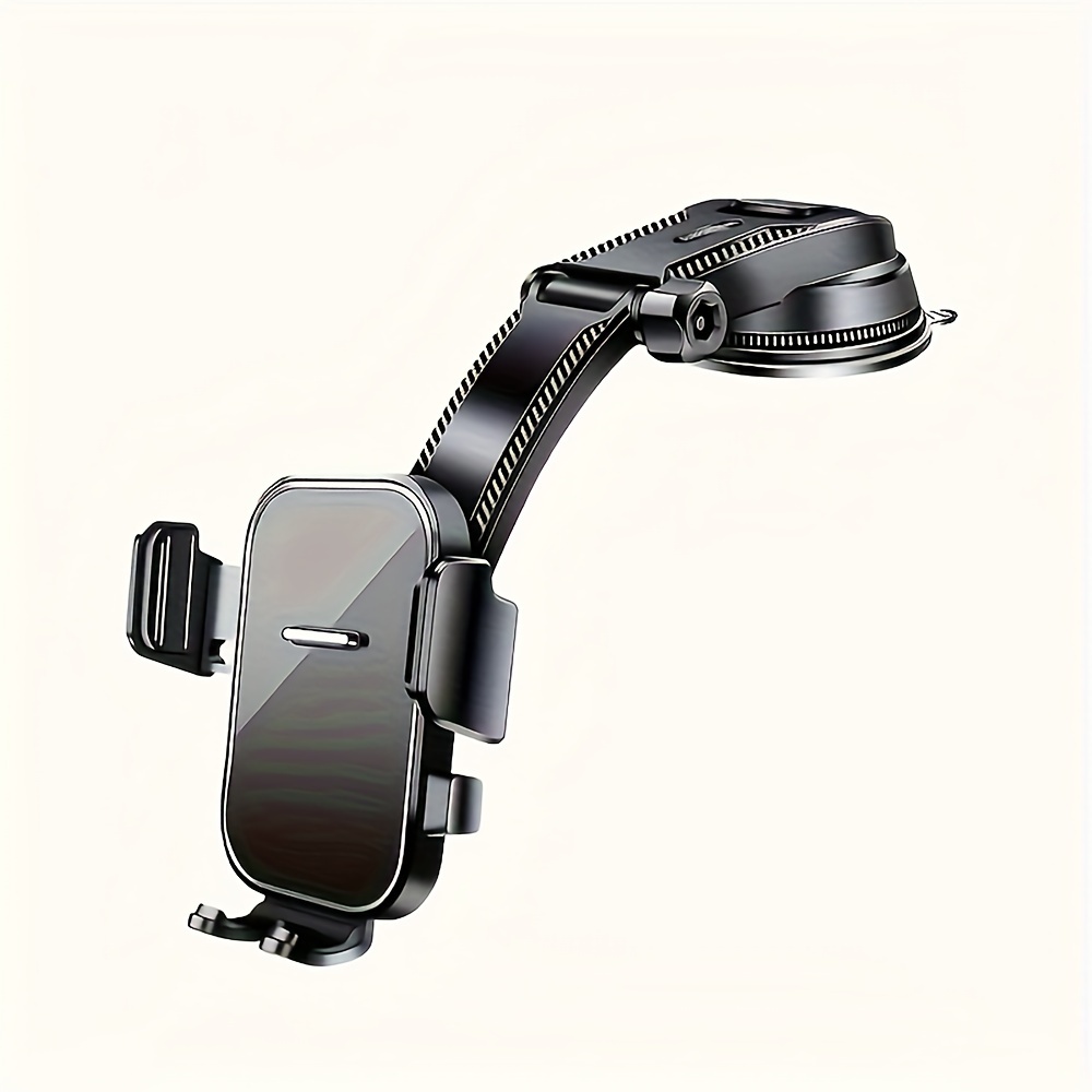 TEMU And Rotatable Car Dashboard Mount For Smartphones: Abs Material, Suitable For 11.94-18.29 Cm Devices, , Adjustable