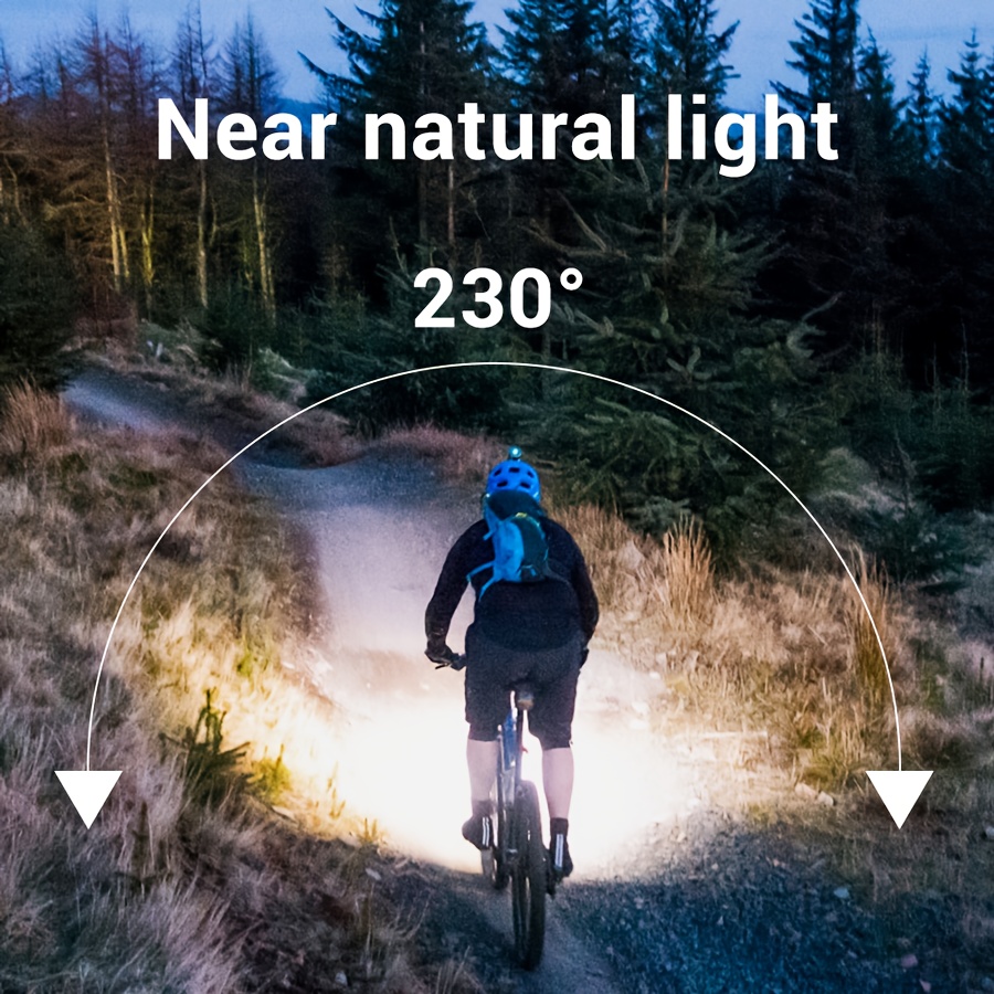 Multifunctional LED Sensor Headlight with Built-in Rechargeable Battery