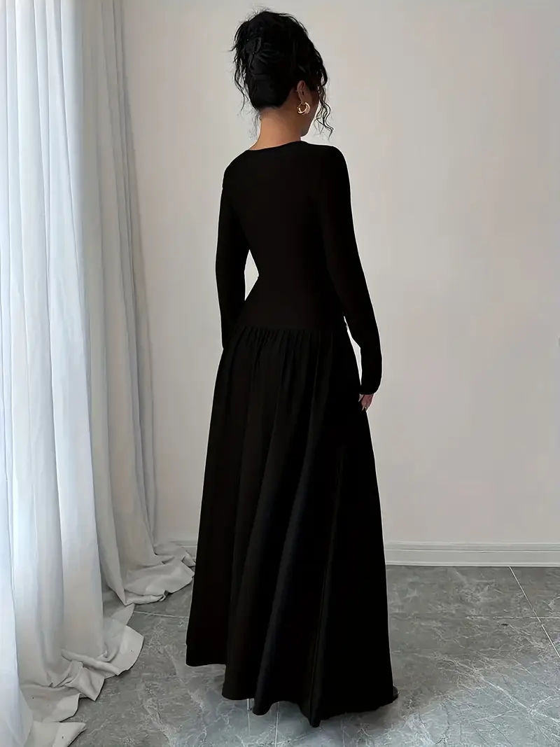 elegant womens spring autumn dress fashionable asymmetrical - Temu Oman elegant womens spring autumn dress fashionable asymmetrical - Temu Oman