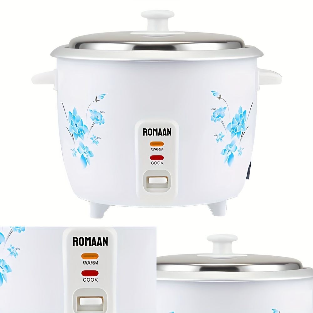 TEMU Electric Mini Rice Cooker Portable Household Rice Cooker Pot Cooking 1.0l 400w