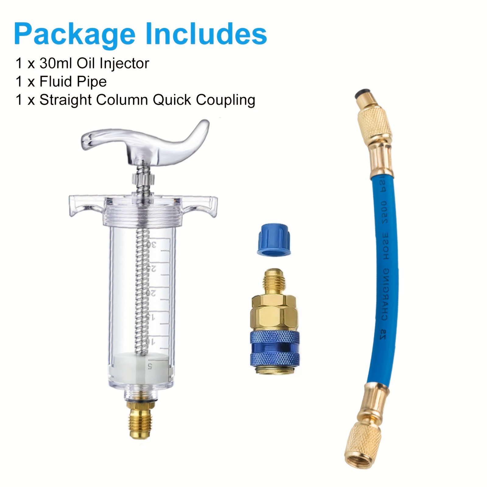 Injecteur De Colorant D'huile R1234yf Pour Compresseur - Avec Raccord Rapide