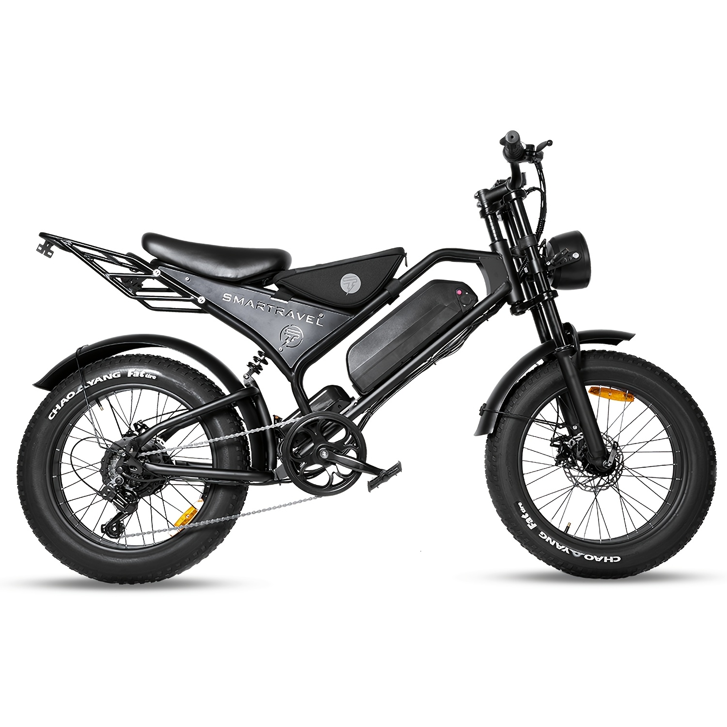 20 inch tire electric bike for adults 250w motor 48v 18 2ah battery long range 25km h disc brakes suitable for snow all terrain   men ideal gift for urban commuting beach off road outdoor   riding