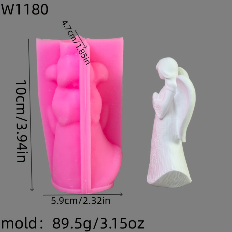 Image of Resin Silicone Mold 3d Decorative Silicone Mold Candle Silicone Mold Gypsum Decorative Silicone Mold Home Decoration Epoxy Resin Mold W1180