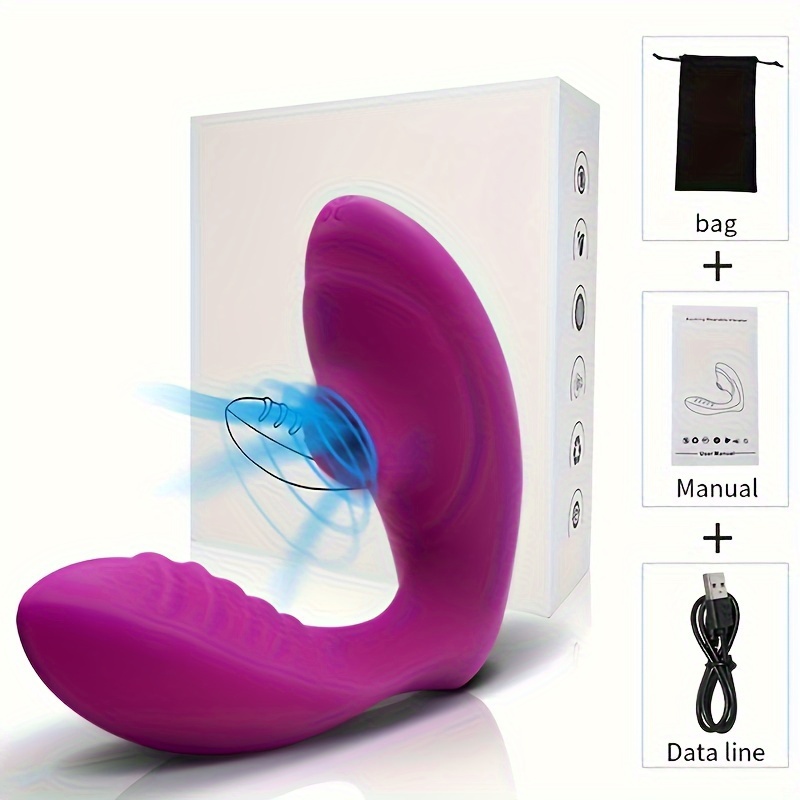 Telescopic Vibrator Sucking Vibrator Sex Toys Woman Wearable