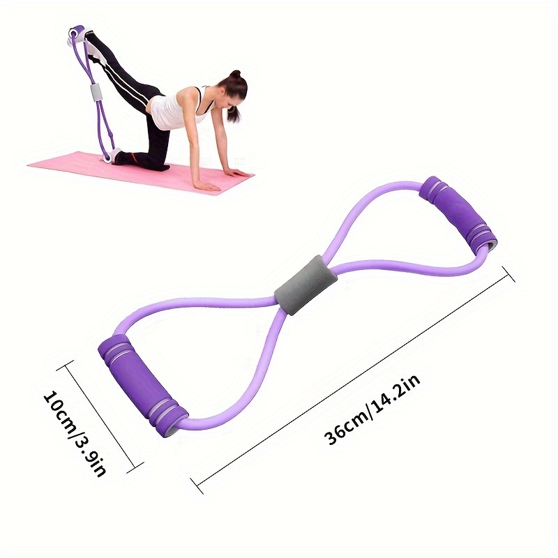 Accessoire Fitness Portable Corde De Tension Multifonction 6 Tubes Pour Pédale,Elastique équipement Sport Maison