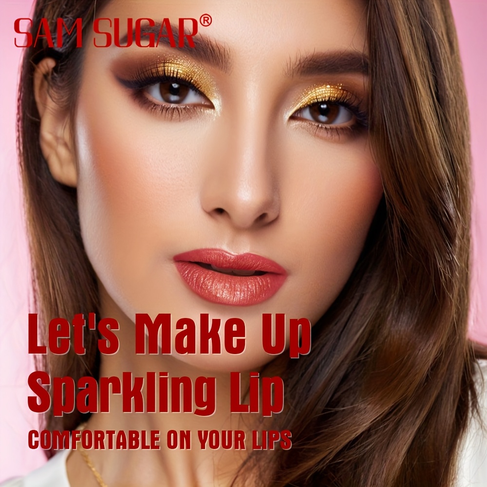 Lipstick Makeup Set, Six Pearlescent Lipsticks