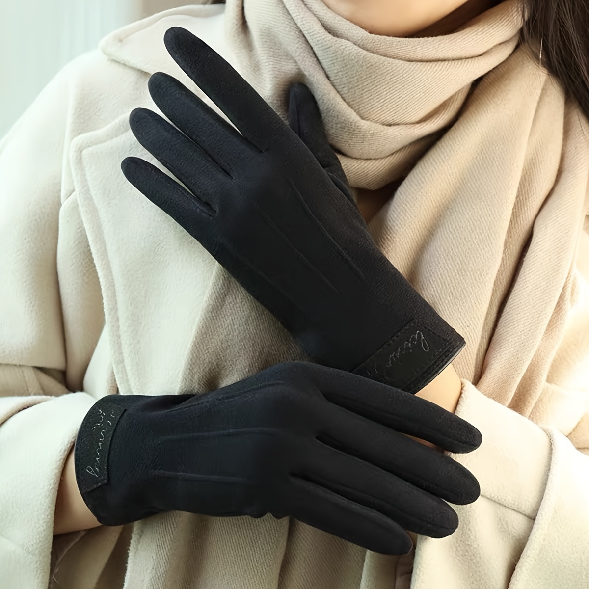 

Women's Touchscreen Gloves - , Gloves Lining For Driving & Cycling