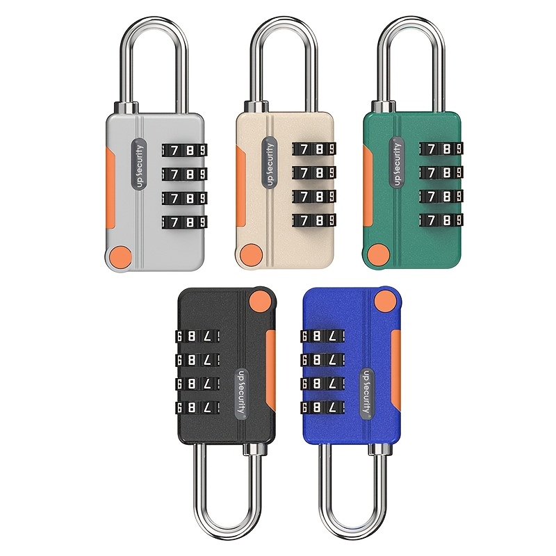 

5pcs Four-digit Password Locks, Password @ Lock, Mixed Pack No