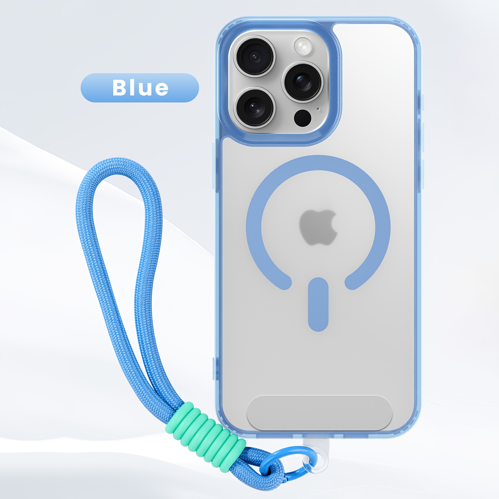 Image of Phone Case: 1-piece High-quality Translucent Frosted Magnetic Phone Case, Suitable For Iphone 17, 17 Air, 17 Pro, 17 Pro Max / Iphone 16 / 15 / 14 / 13 / 12 / 11