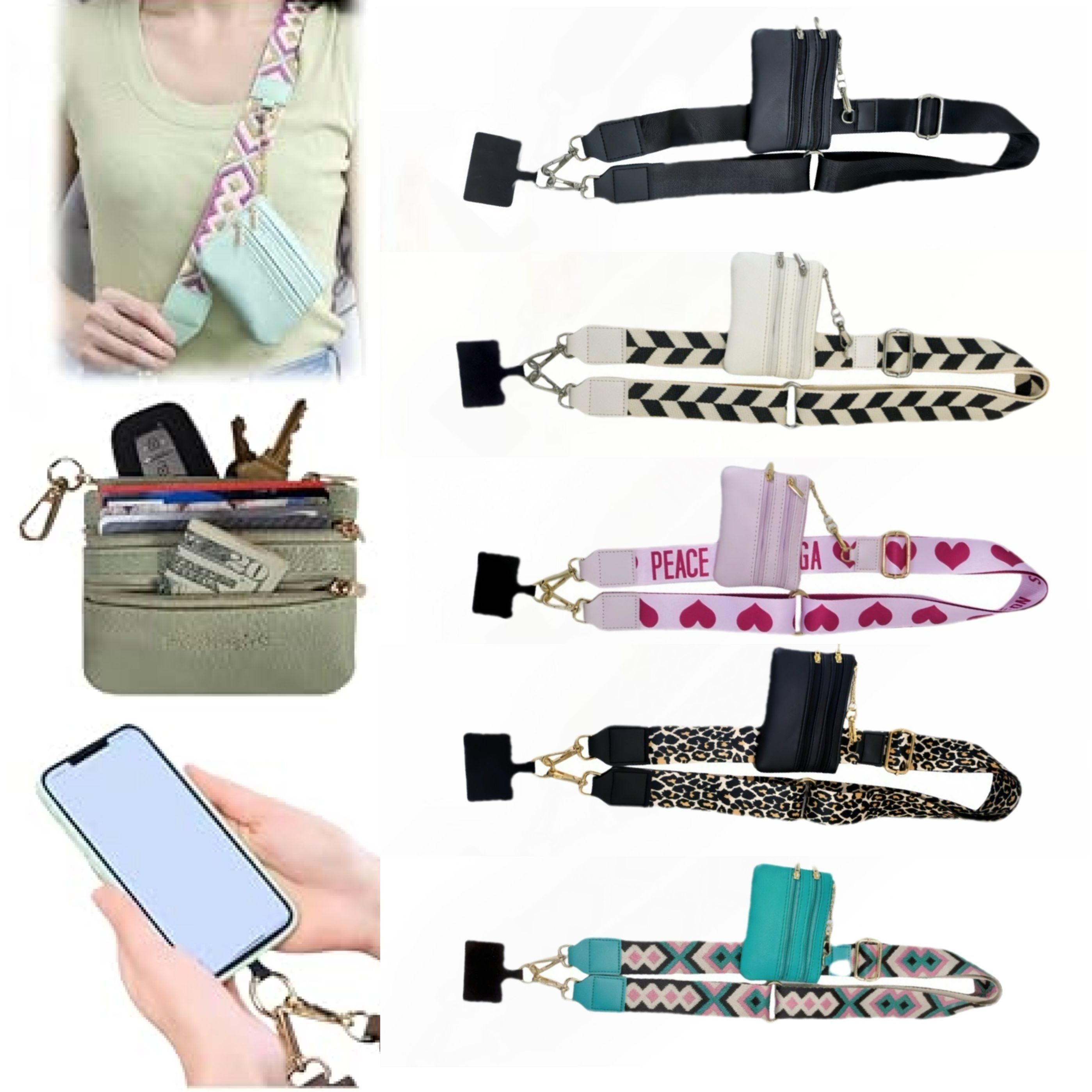 

Phone Lanyard Zippered - For , &