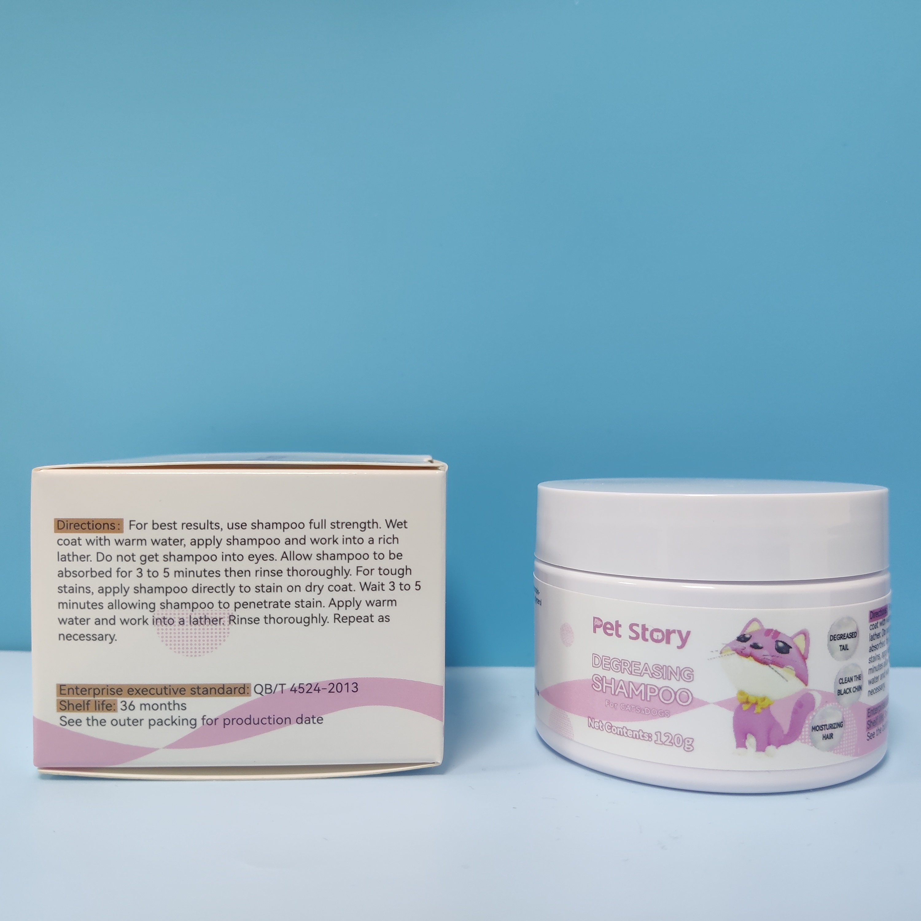 Pet Story Degreasing Shampoo Cream For Cats And Dogs Universal Pet