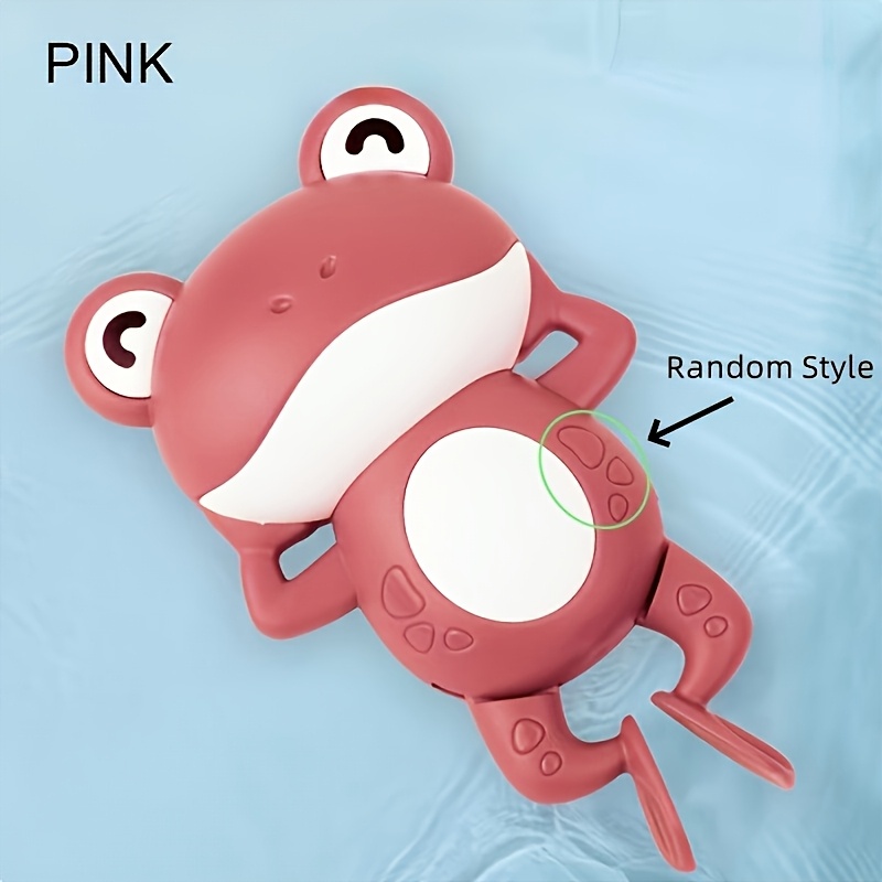Image of Frog Bath Toy For - Non-toxic Plastic, Chinese Made, Water Play, Ideal Shower Playmate, Suitable For Halloween And Christmas Gifts.random Color