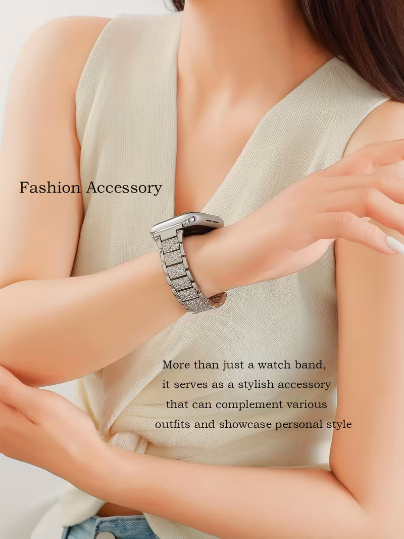 stylish watch band replacement for watch 38mm 40mm 41mm 41mm 44mm 45mm 49mm sparkling Product details 2