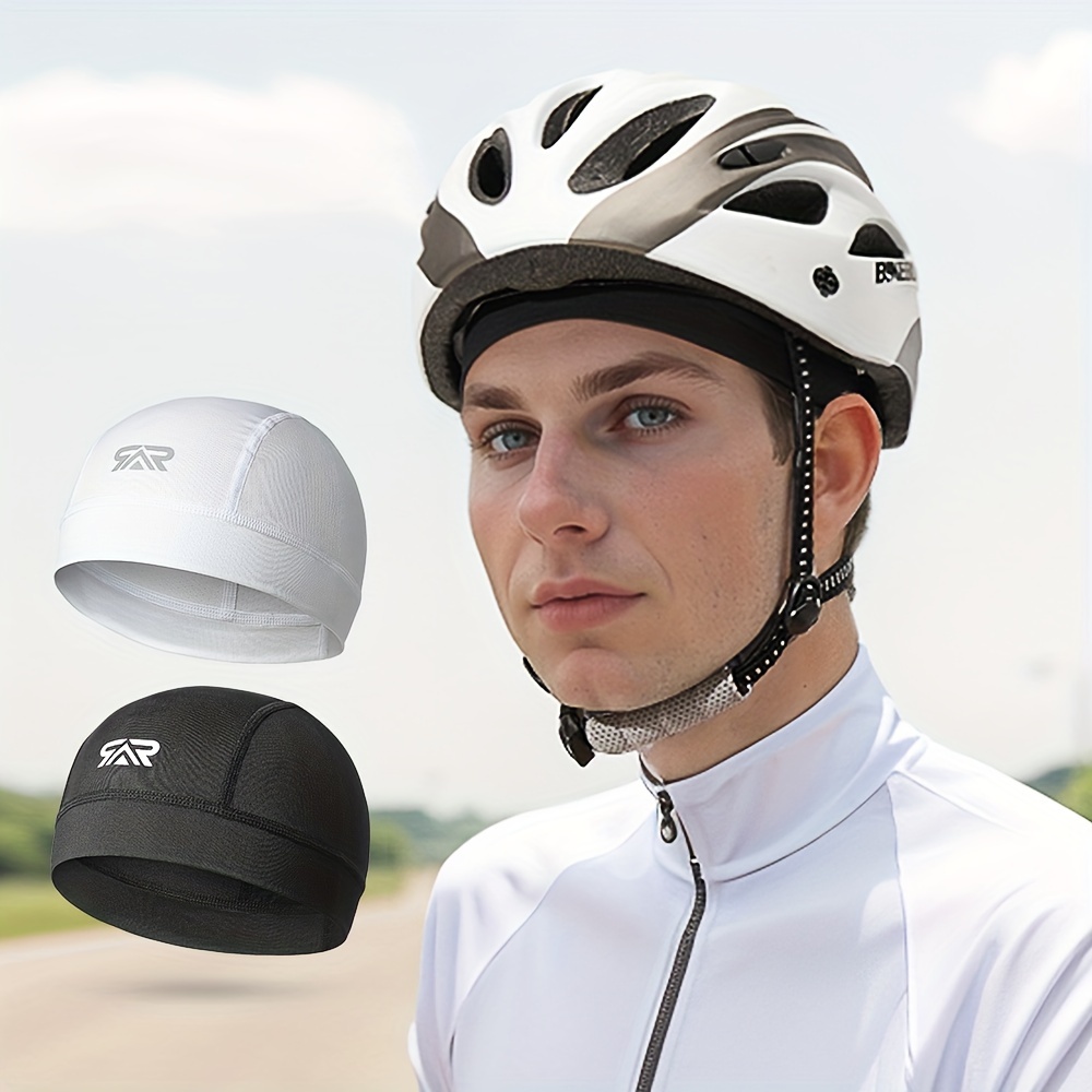 Moisture Wicking Skull For Men And Women Sun Protection Breathable  Lightweight Cycling Helmet Liner - Jewelry & Accessories - Temu
