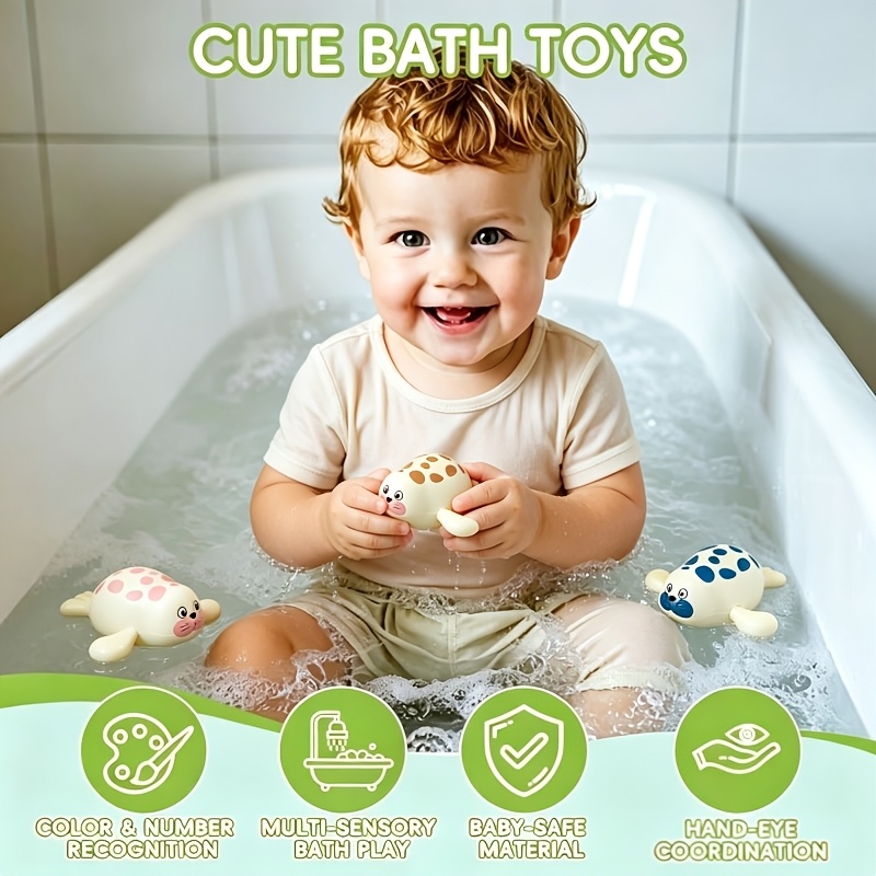 Baby Seal Wind-Up Bath Toy with Adorable Design