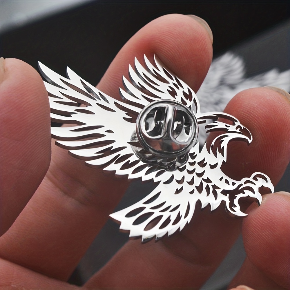 TEMU tu broche de , broche corporativo personalizado, broche de acero inoxidable con imagen, broche con imagen pintada a , regalo para ella, regalo