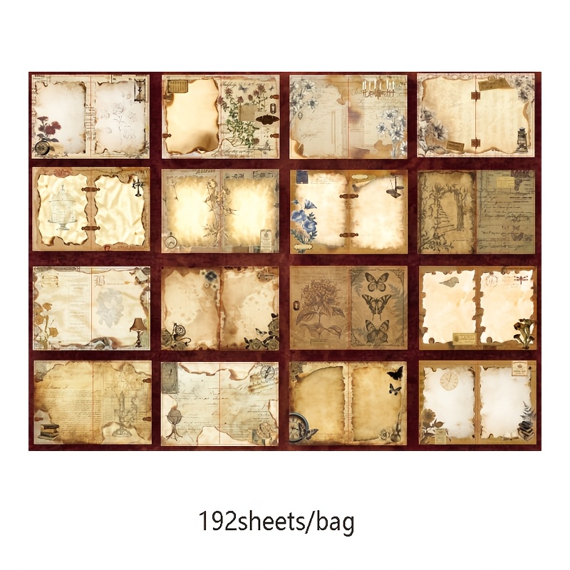 E-shop 4er-Pack, 1 Pack, Century Serie Notizbuch, Vintage Hochwertiges Material Notizbuch, Perfektes Geschenk für Familie Freunde, Weihnachtsgeschenk