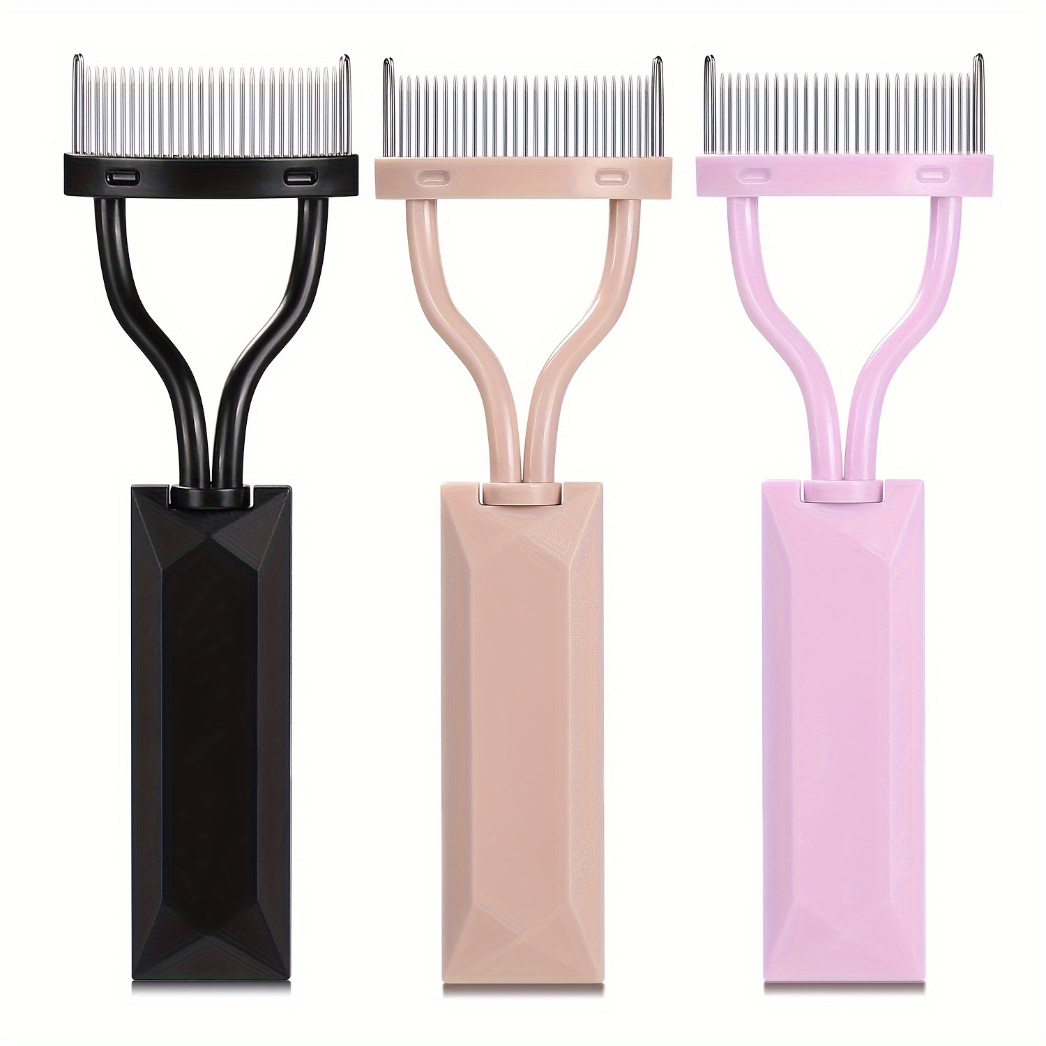 

Arc- Eyelash & Brow Comb - Mascara Applicator And With Protective Cover, Fragrance-free Makeup Tool