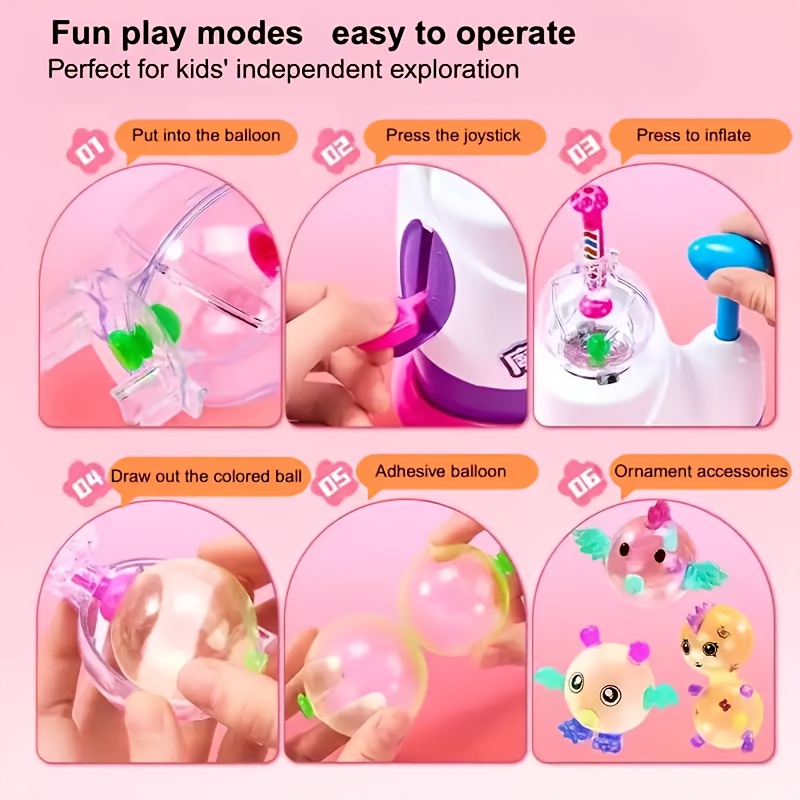 320pcs Magical Balloon Blast Off Party Set with Inflator & Unicorn Balloons