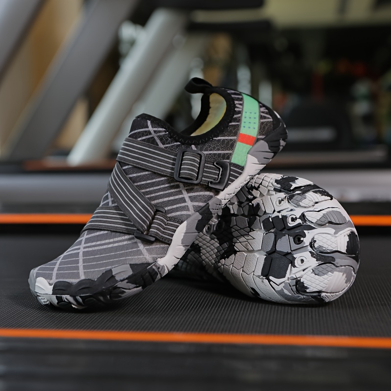 Zapatillas Unisex para Interior, Correr, Cinta de Correr y Entrenamiento  de Parte de Tela Transpirable de Goma Acolch