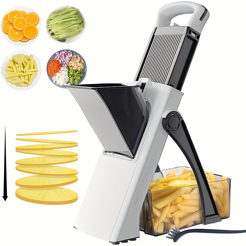 upgrade safe mandoline slicer plus adjustable vegetable food