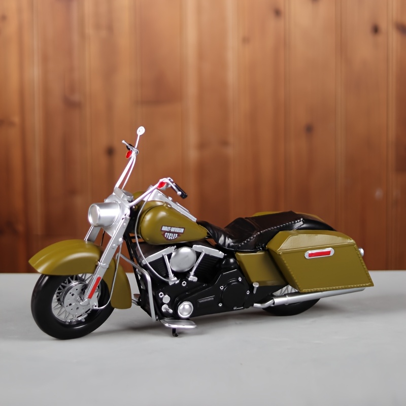 1:18 Scale Diecast Harley Davidson 1999 FLHR Road King Motorcycle Model - Collectible Gift