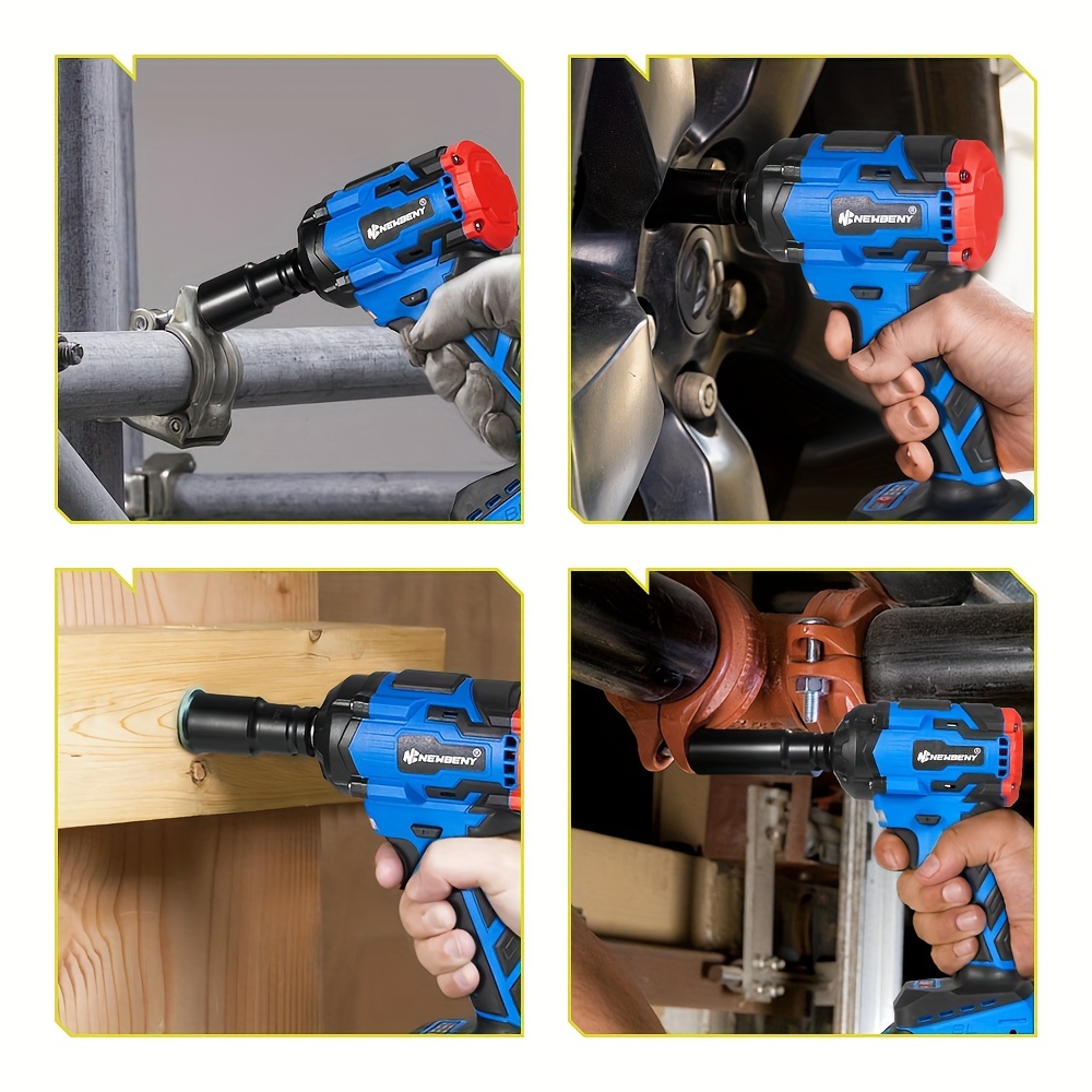 1000n.m brushless electric impact wrench high torque