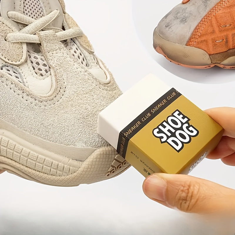 1pc TPE Shoe Cleaning Eraser - Effective Stain Remover, Glitter & Deodorizer for Sneakers and Boots - Easy to Use, Portable & Durable, Portable Cleaner | Shoe Maintenance | Effective Formula, Shoe Cleaner