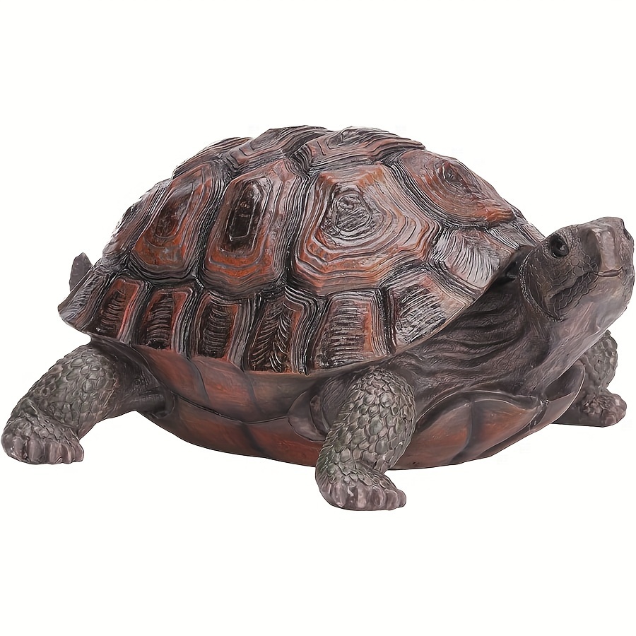 

Classic Animal Turtle Resin Garden Decoration - Suitable For Outdoor Pools, Courtyards, And Fish Tanks