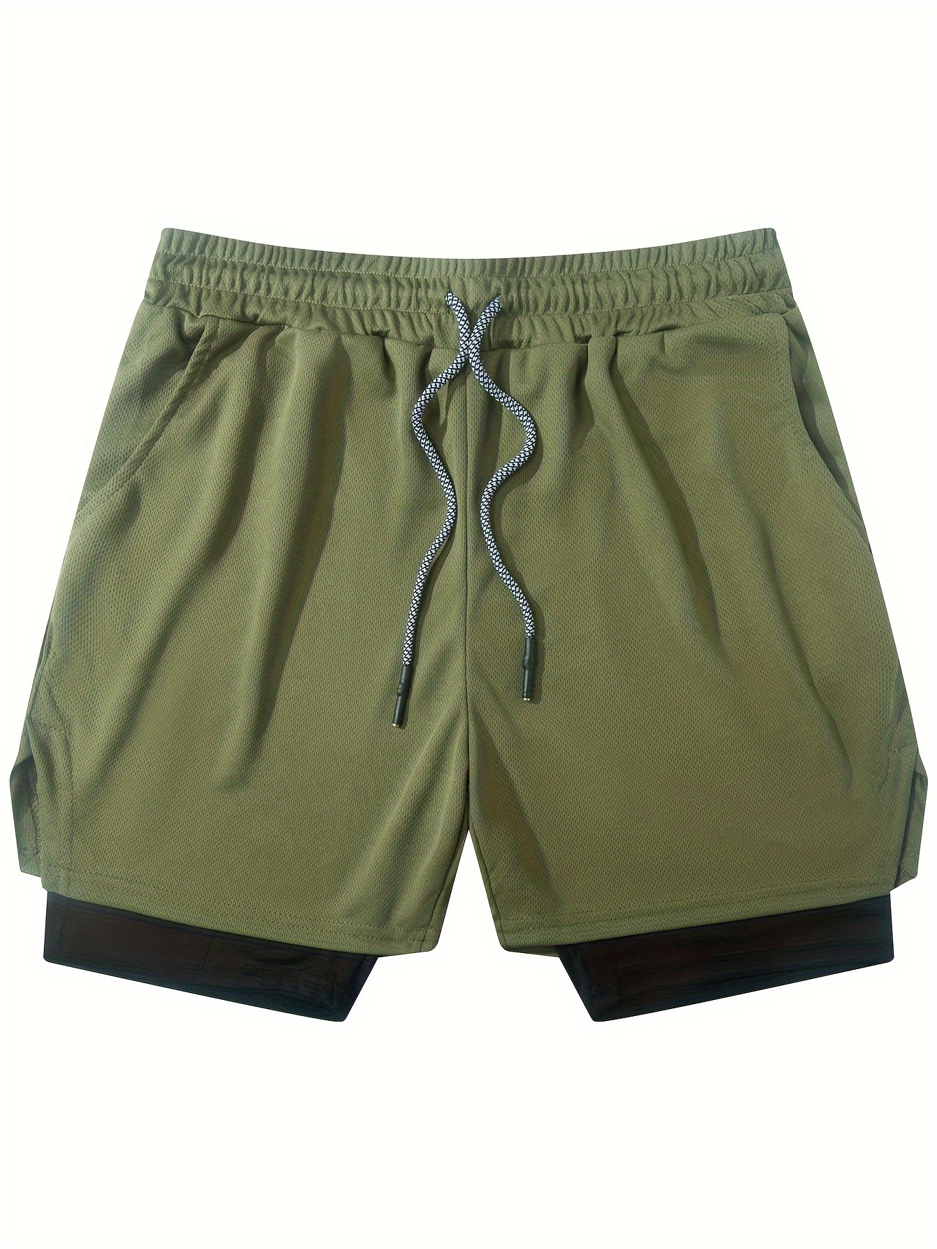Quick Dry Squat Sports Shorts Men's Casual Pants Running Breathable Fitness Five-point Basketball Pants