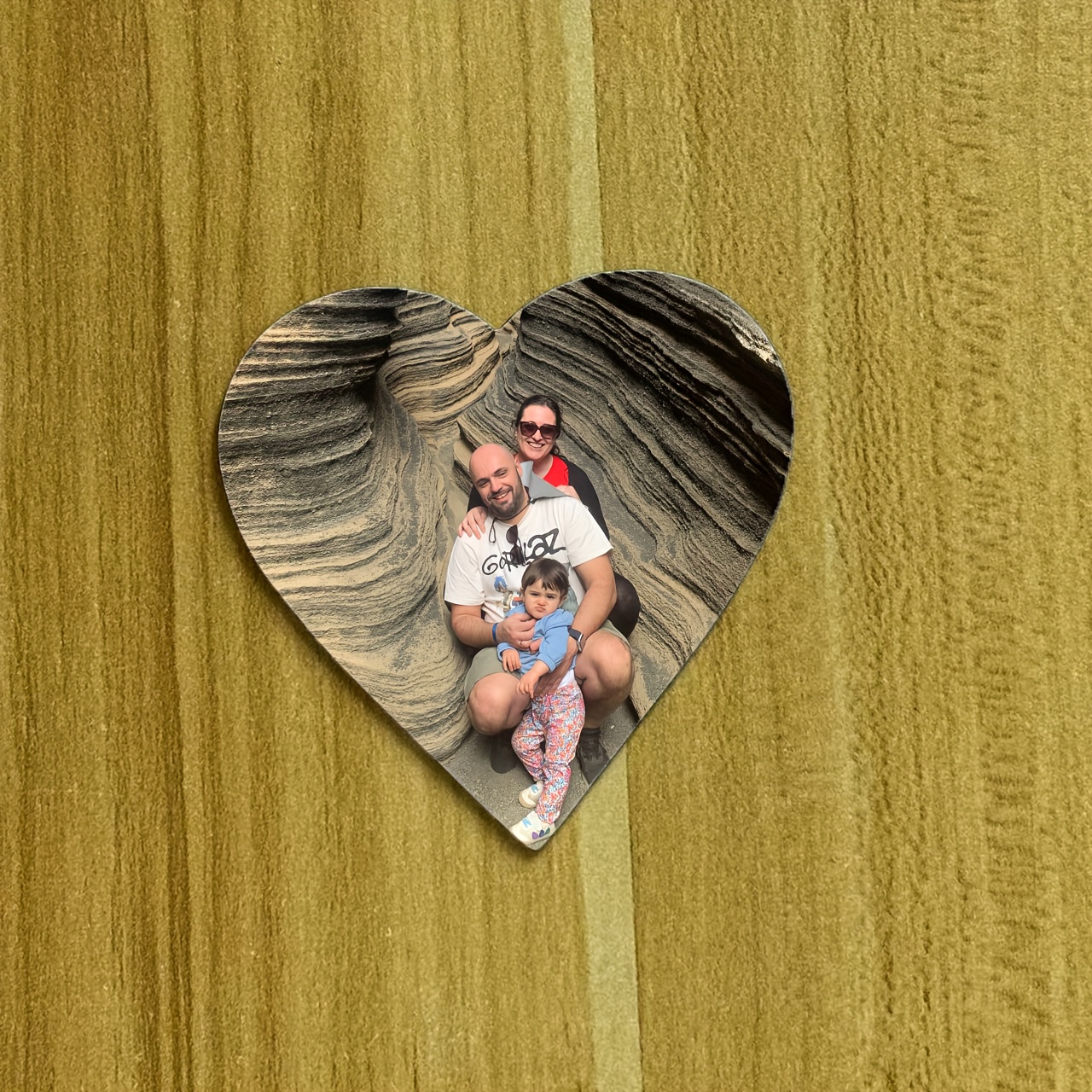1pc Custom Photo Fridge Magnet - Personalized Magnetic Picture For Home, Mother, Wife - Unique Gift Idea, Keepsake & Party Decoration