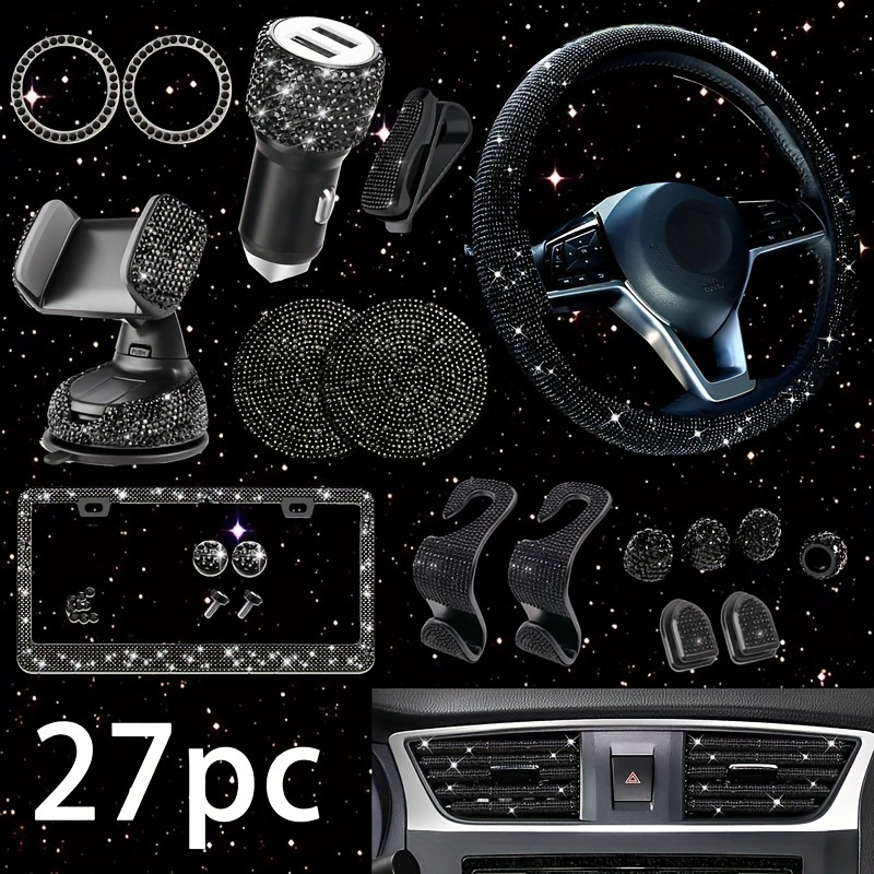 Diamante car accessories sales