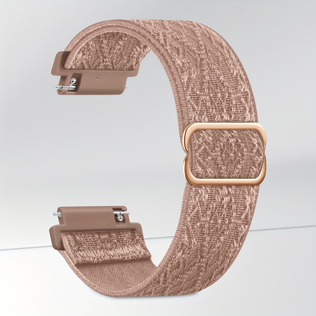 Image of Unique Pattern Elastic Strap Compatible With 20mm 22mm For Galaxy Watch 5 Strap 40mm 44mm For Galaxy Watch 4 Strap 40mm 44mm For Galaxy Watch 5 Pro Strap 45mm Soft Adjustable Nylon Sports Strap
