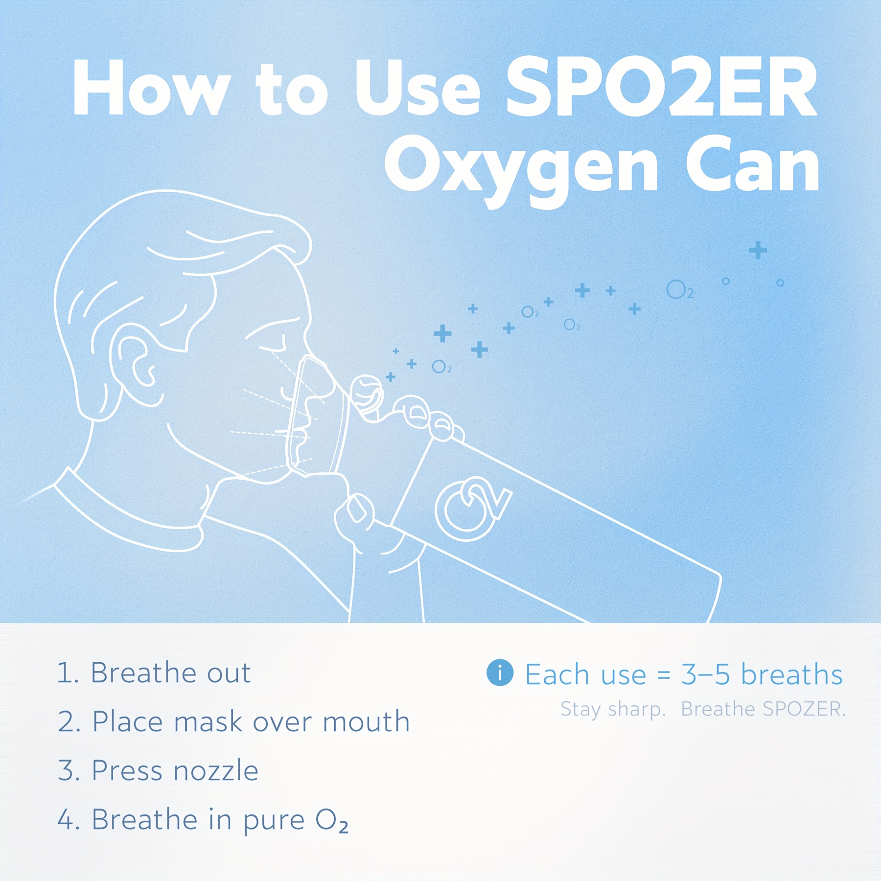 Spozer Oxygen Large Capacity Natural Oxygen Tanks (10L) | Portable Oxygen Tanks, Ideal for High Altitudes, Accelerate Recovery Time (3-Canister Pack)