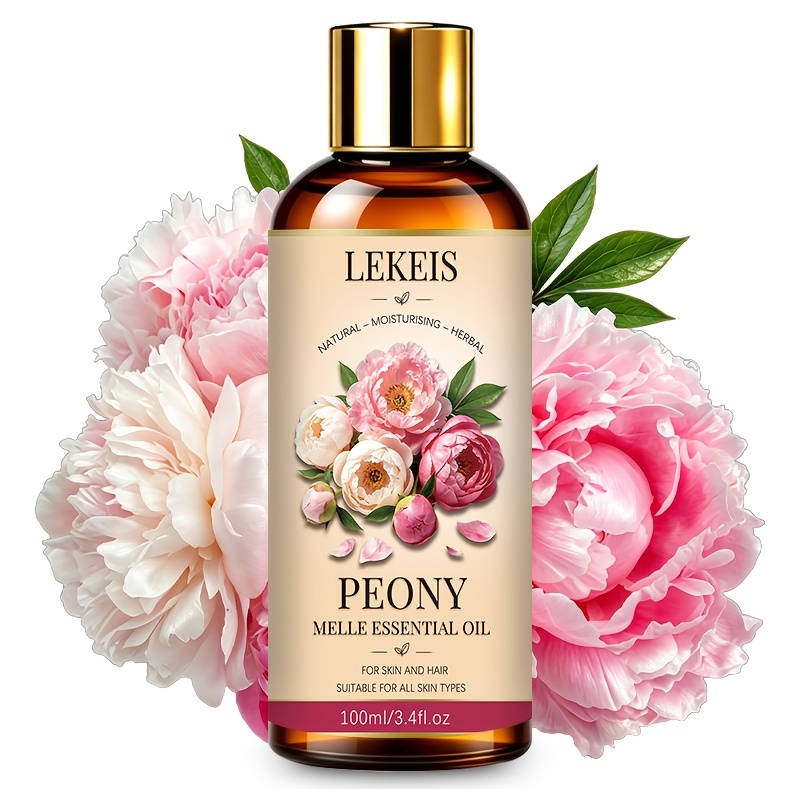Peony Essential Oil for Multifunctional Skin and Hair Care