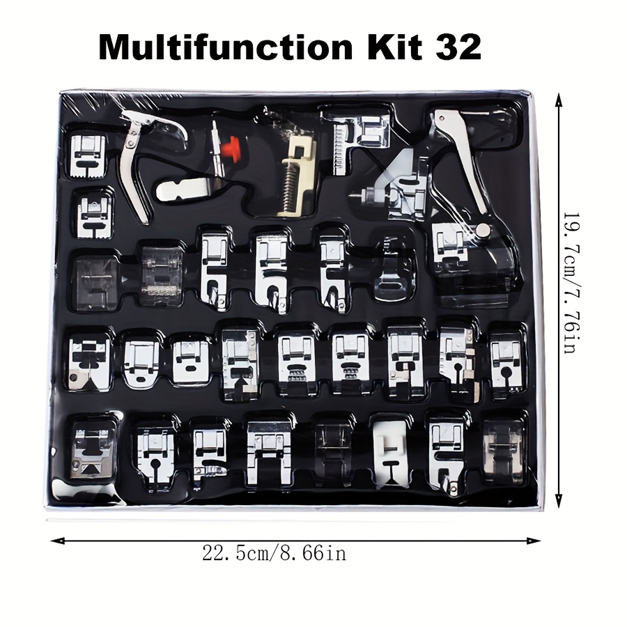 32pcs presser set for multifunctional home sewing machines Product details 4