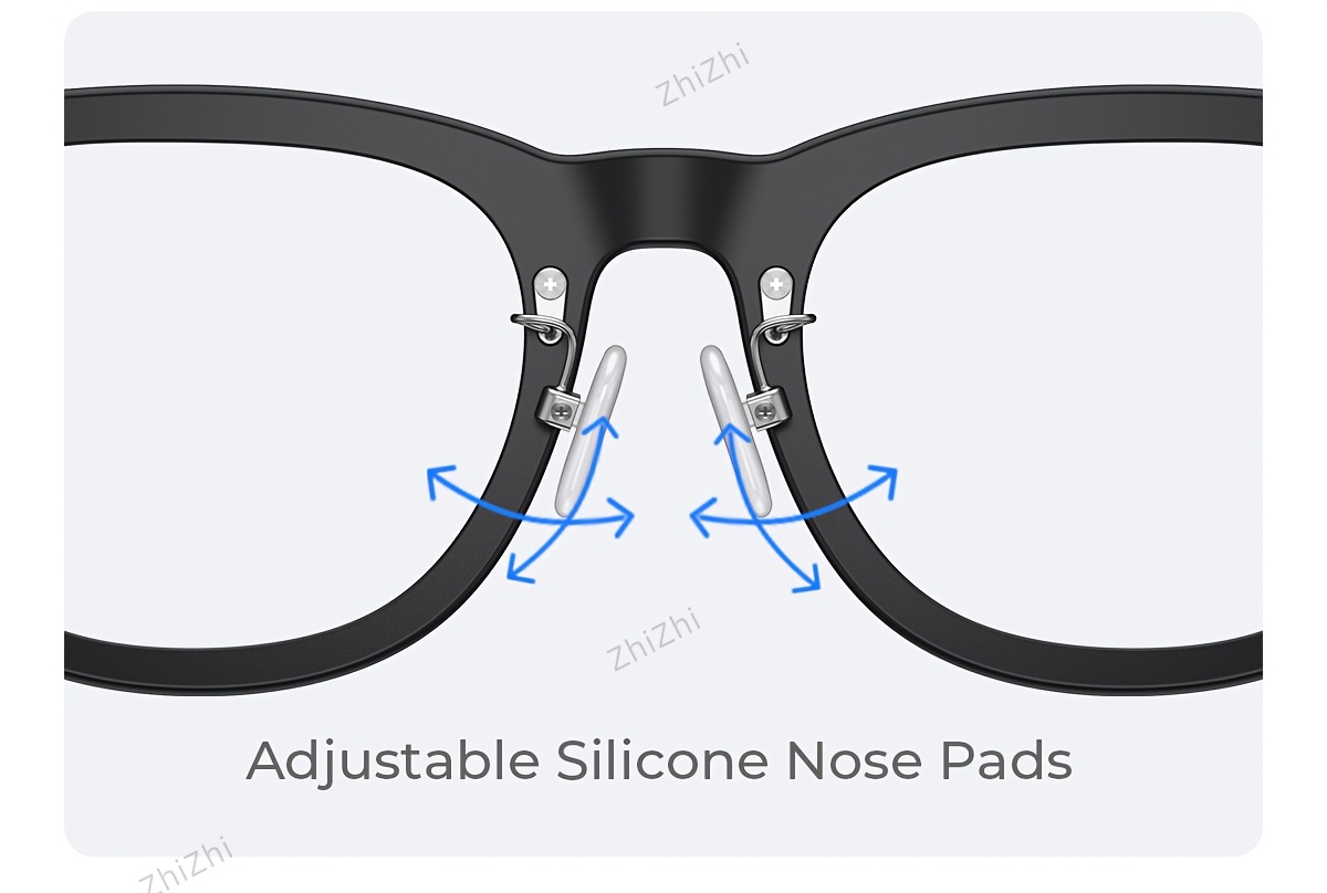 Zhizhi Ai Smart Glasses Ai with Camera And Audio for Men Women 4K with Charging Case Ai Smart Glasses Video Recording Chatgpt 800W Connect to Phone Equipped with a Chatgpt Translator And Dual Microphones for Noise Reduction