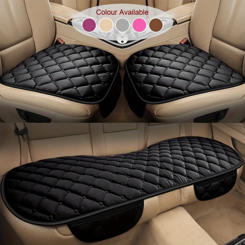 

Car Cushion Winter New Plush Automotive Cushion Car Accessories 3 Sets Of Single Piece Warm Cushion Automotive Supplies