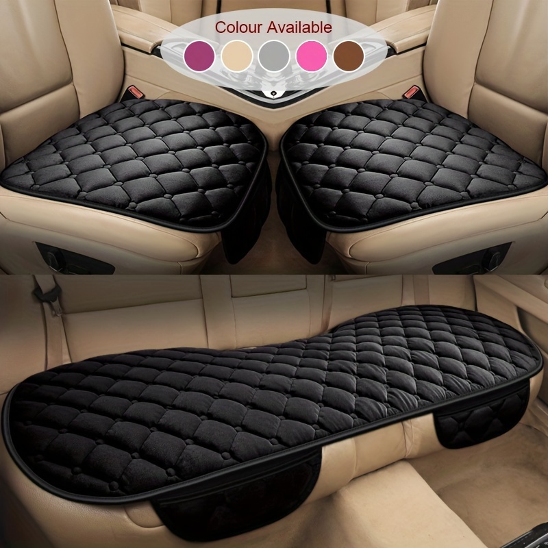 Car Cushion Winter New Plush Automotive Cushion Car Accessories 3 Sets Of Single Piece Warm Cushion Automotive Supplies