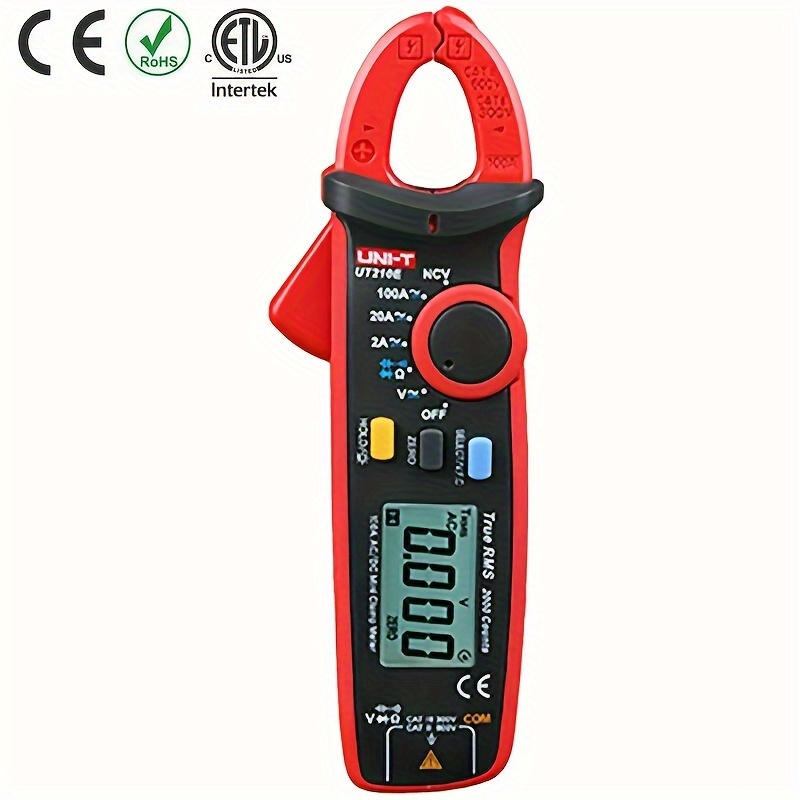   ut210e true rms digital clamp meter ammeter voltmeter ohmmeter