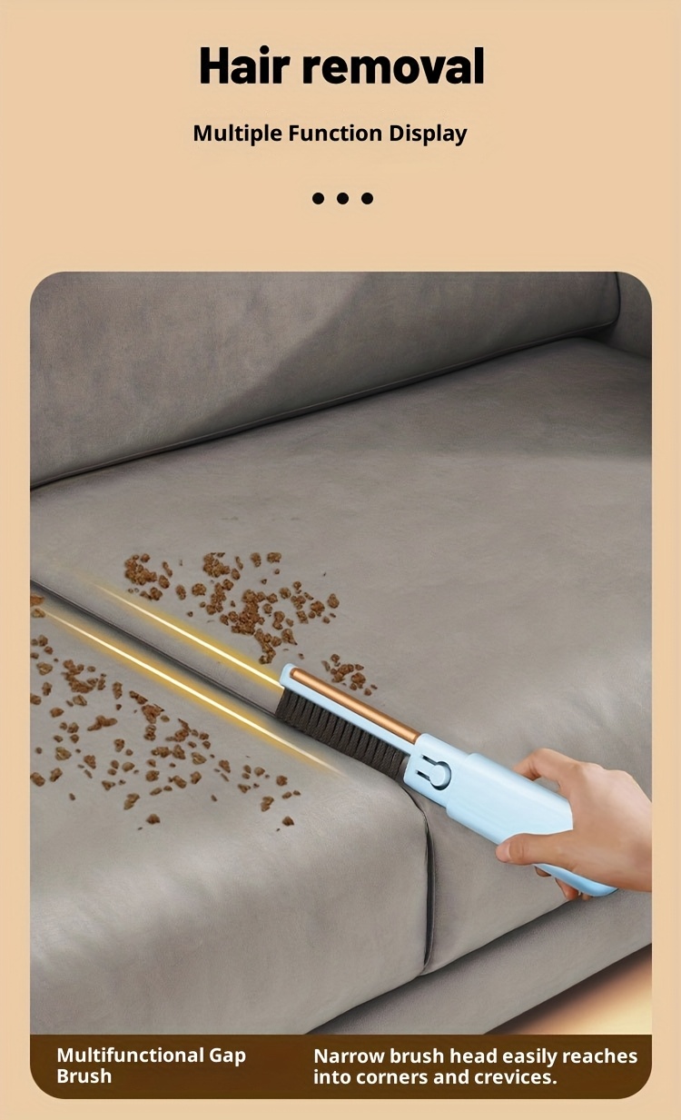 2 pack static pet hair remover brushes set reusable fabric shaver lint roller alternative 4 in 1 multi surface cleaner for clothes sofa bedding carpets Product details 1