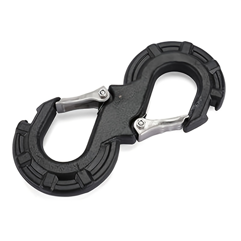 TEMU -shaped Tow Hook - Supports 33, 000 , Fast Release For Trucks, Trailers, And Suvs - Resistant To Water And Corrosion