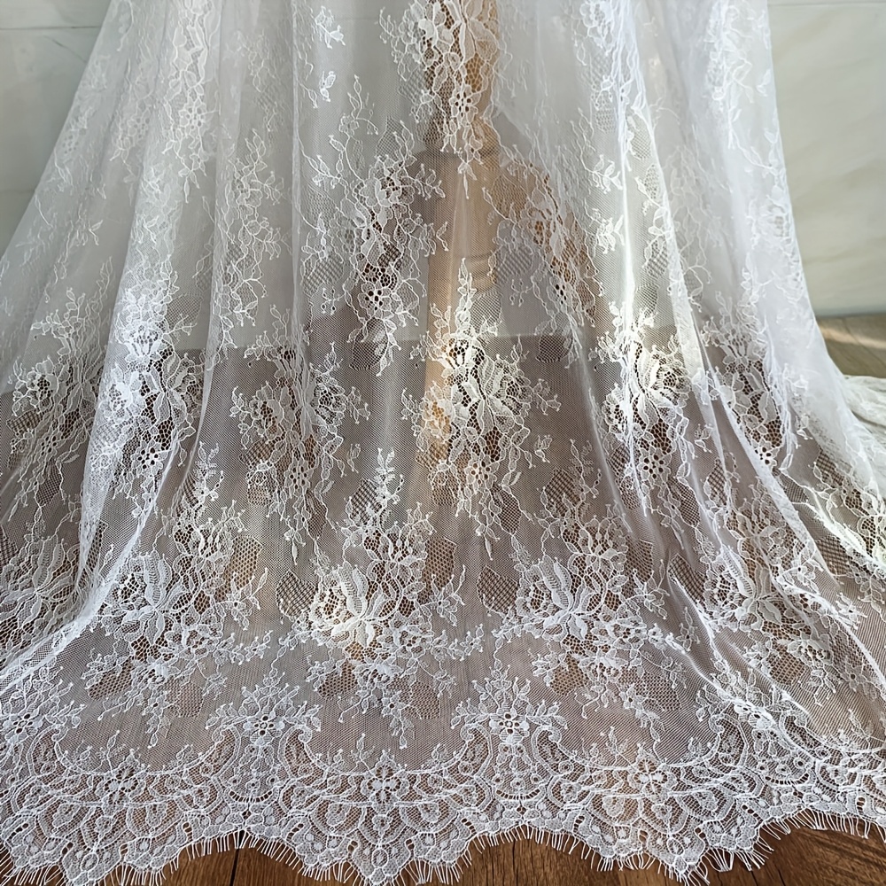 lace and champagne wedding dress Champagne Mermaid Wedding Dress