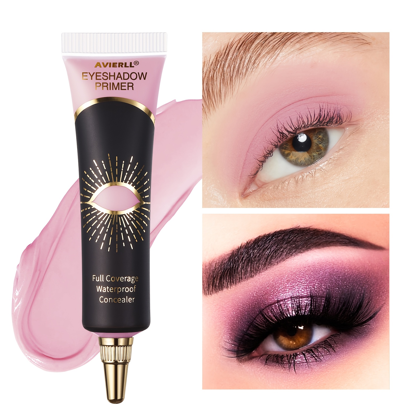 eye shadow primer long lasting waterproof eye   full coverage concealer for face the perfect   for womens easter makeup looks   1pc with 6 colors   6pcs set Product details 9